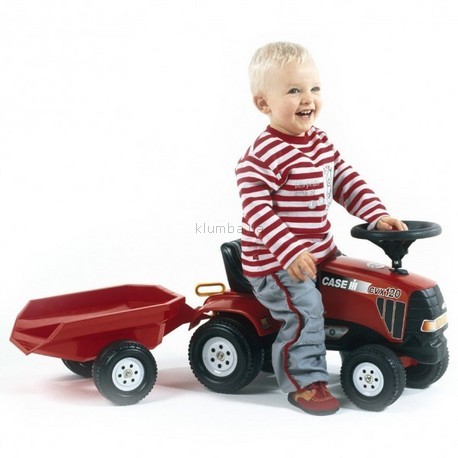 Детская машинка Falk Маленький трактор с прицепом (938)