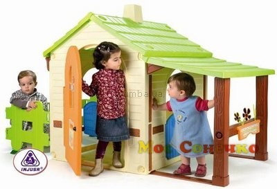 Детская площадка Injusa Загородный домик с пристройками (2033)