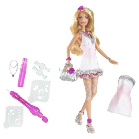 Детская игрушка Barbie Barbie с набором Водная дизайн-студия
