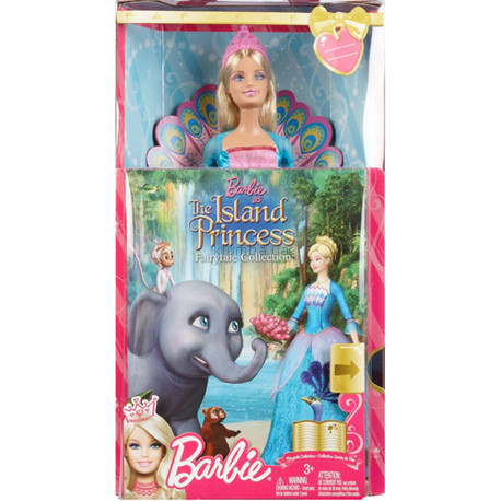 Детская игрушка Barbie Принцесса острова с книгой