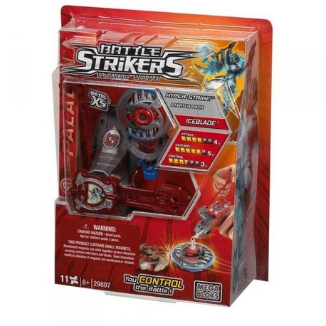 Детская игрушка Battle Strikers Набор со страйкером-юлой Iceblade