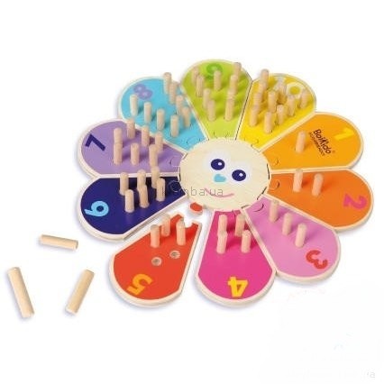 Детская игрушка Boikido Цветок, Цифры и цвета