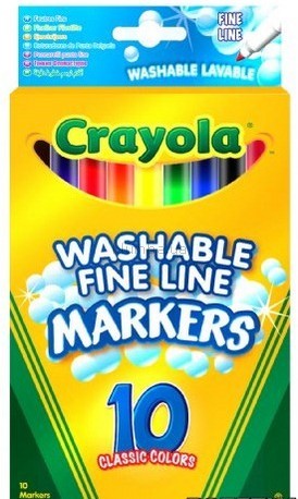 Детская игрушка Crayola Тонкие фломастеры
