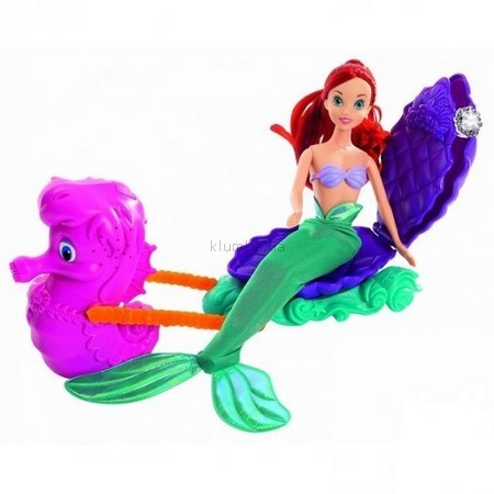 Детская игрушка Disney Ариэль и карета с мыльными пузырями