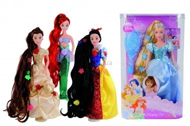Детская игрушка Disney Принцесса с длинными волосами (4 вида)