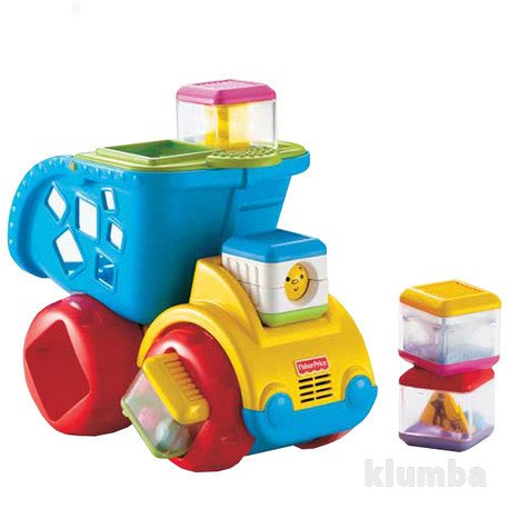 Детская игрушка Fisher Price Чудо-самосвал с кубиками (B4252)