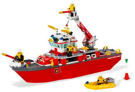 Детская игрушка Lego City Пожарный катер (7207)