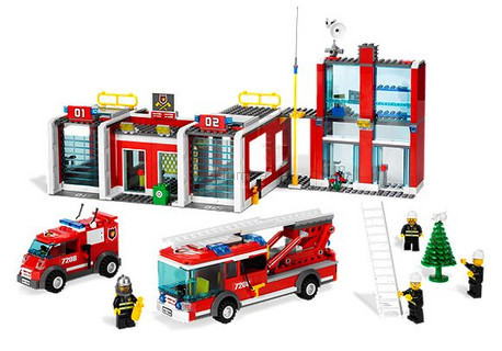 Детская игрушка Lego City Пожарное депо (7208)