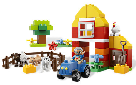 Детская игрушка Lego Duplo Моя первая ферма (6141)