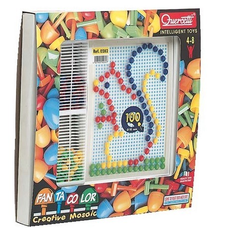 Детская игрушка Quercetti Набор для занятий мозаикой  (0282)
