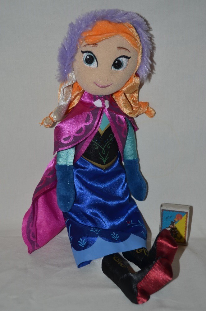 Disney frozen принцесса анна мягкая игрушка мягко набивная фото №1