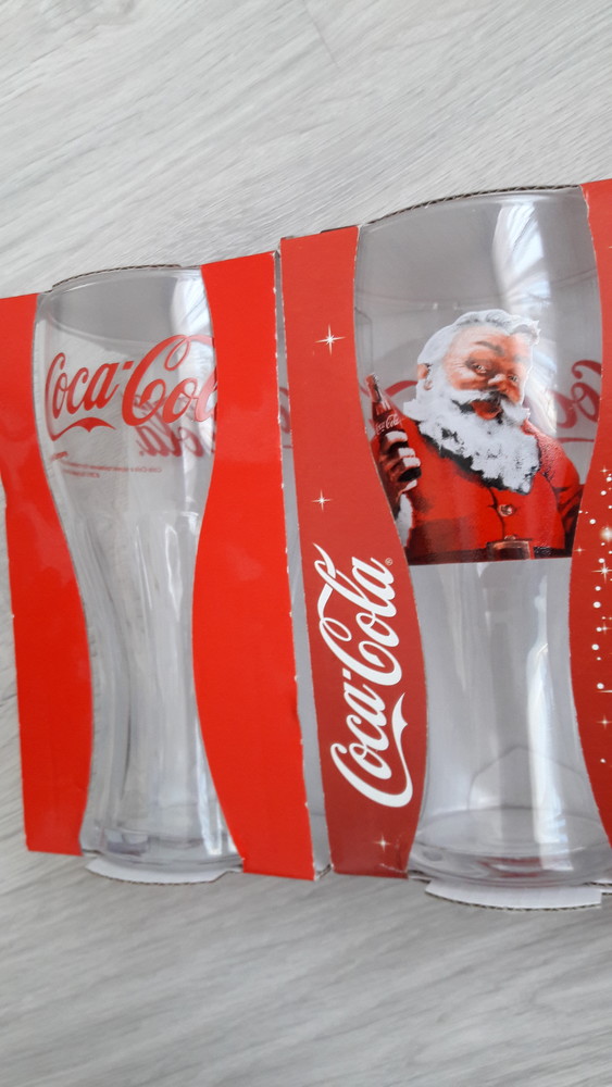 Earthenware Transient Milky white Стаканы coca-cola новогодние и простые, цена 40 грн - купить Посуда бу -  Клумба