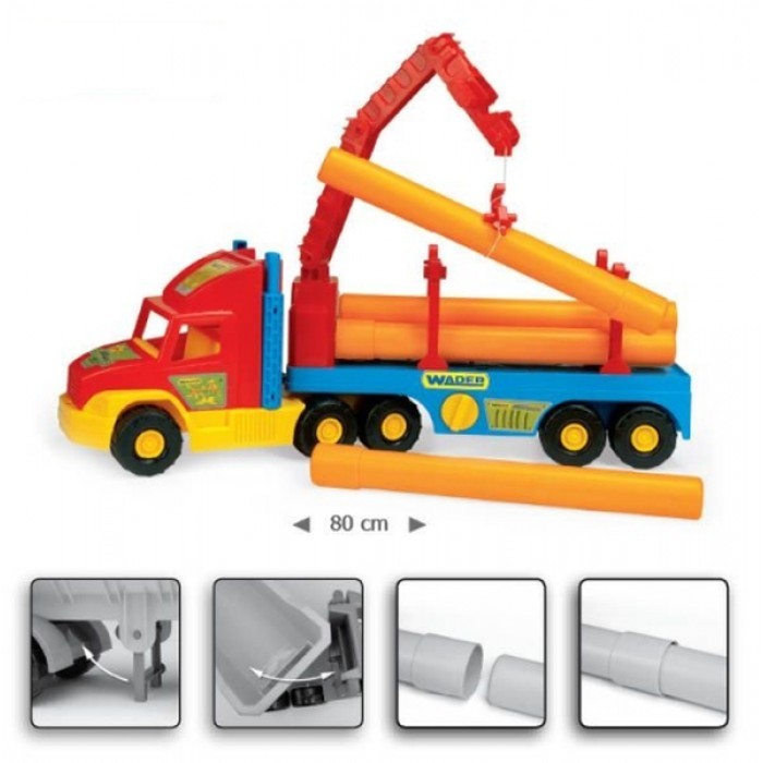 Wader – строительная машинка super truck – арт. 36540 фото №1