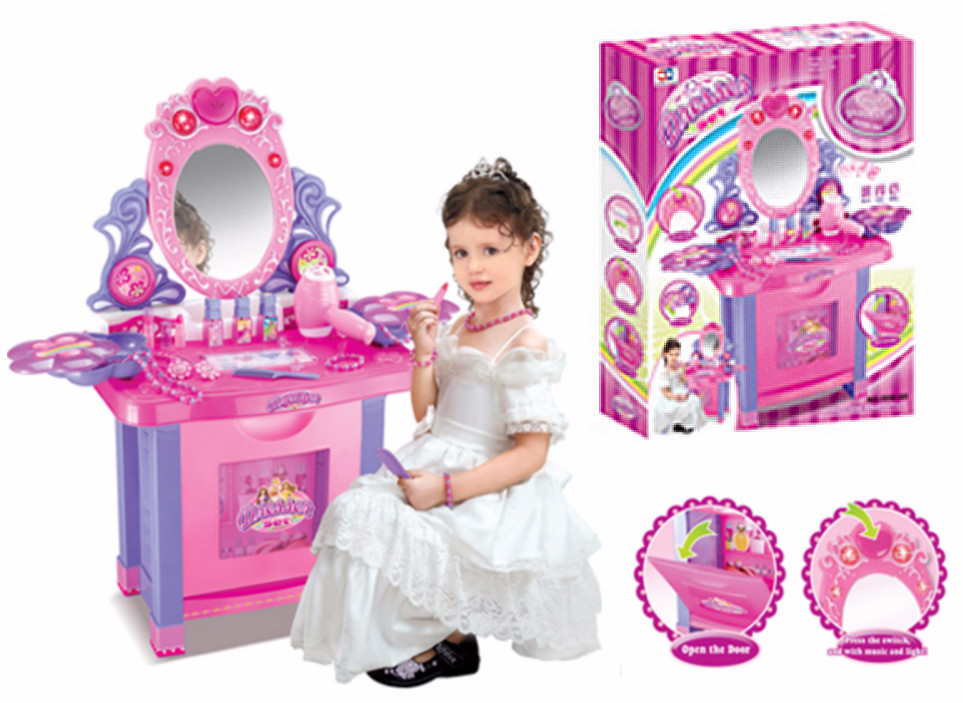 Детский игровой набор “трюмо с аксессуарами” для маленьких принцесс 008-60 фото №1