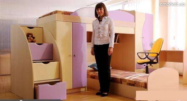 Bron Detskaya Mebel Gulliver Duet Krovat Cherdak Lestnica Stol Spalnya Cena 1500 Grn Kupit Mebel Bu Klumba