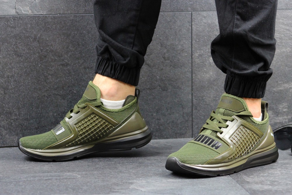 Puma ignite green price sale