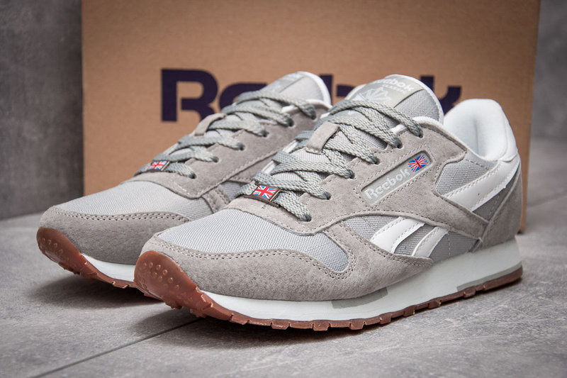 Reebok Classic Leather серые