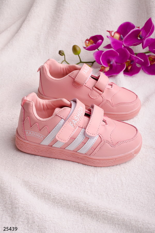 Розовые кроссовки для девочек. Розовые кроссовки 28 размер степ. Розовые кроссовки на липучках. Розовые кроссовки детские.