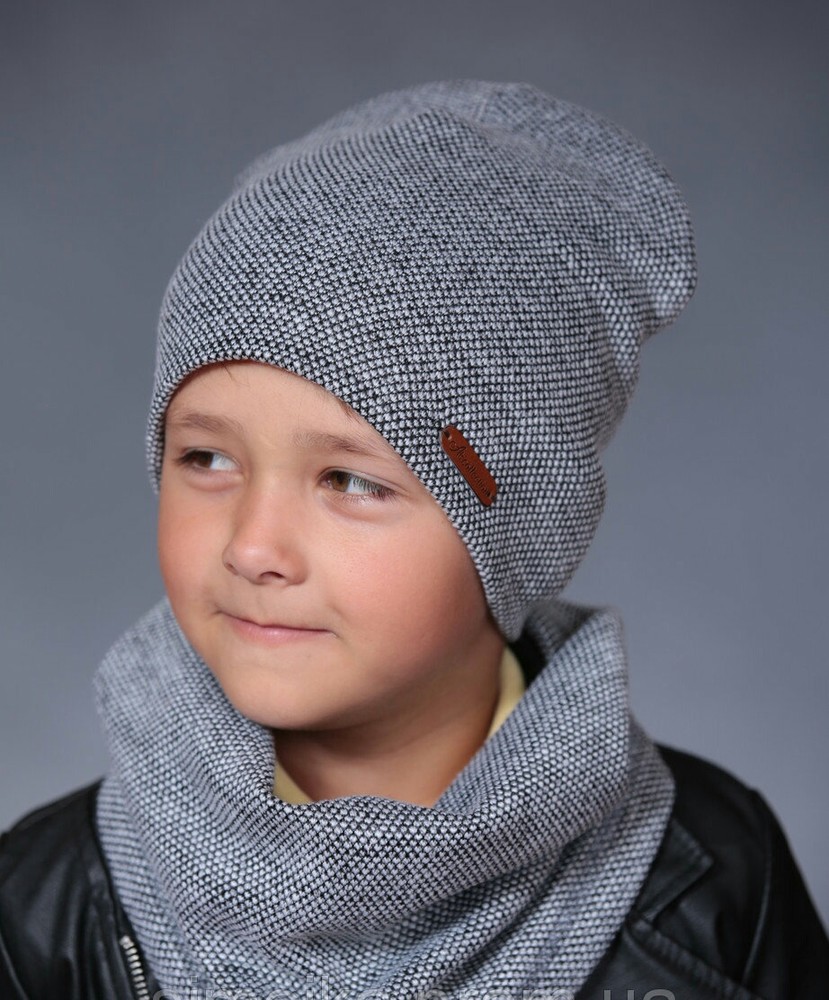 Вязание шапки для мальчика