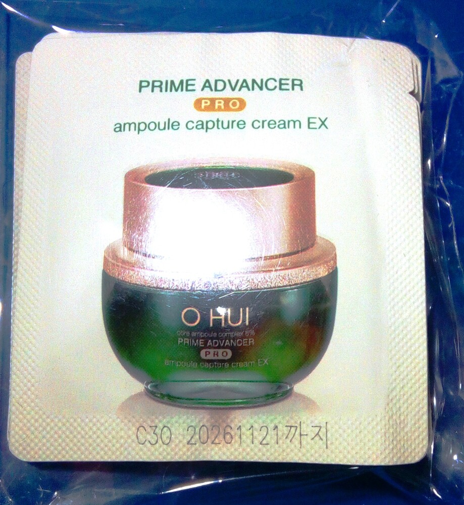 Ohui prime advancer pro ampoule capture cream ex люксовый лифтинг крем фото №1