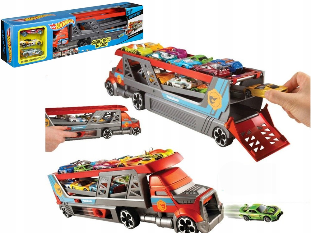 Mattel Hot Wheels 0583Y Хот Вилс Супер Автовоз на 40 машинок