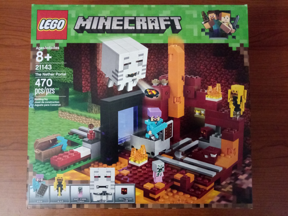 Minecraft lego set the deals nether portal