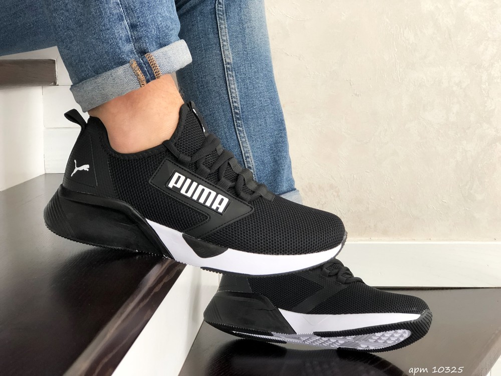 Puma hybrid black outlet and white