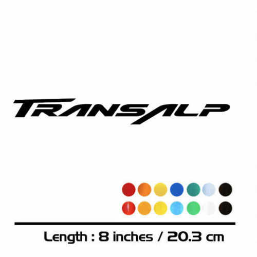 Светоотражающая наклейка transalp для мотоцикла honda transalp фото №1