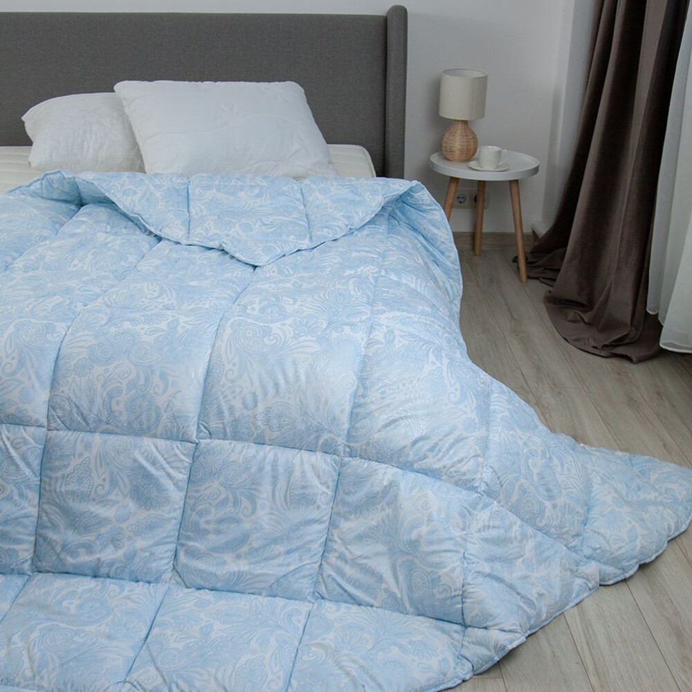 Одеяло теп аляска двухцветное очень теплое. фабрика в моем городе фото №1