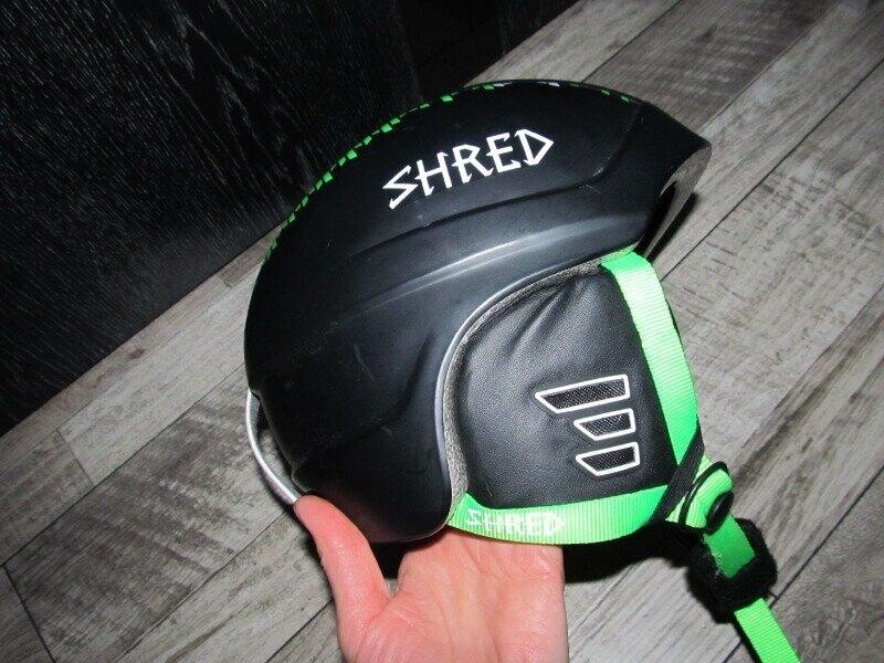 Шлем горнолыжный shred mega brain p s 54 см фото №1