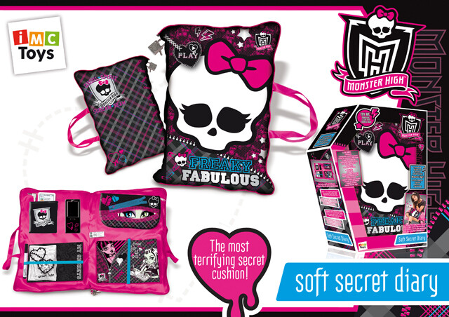 Секретный Дневник мягкий 870031 Monster High