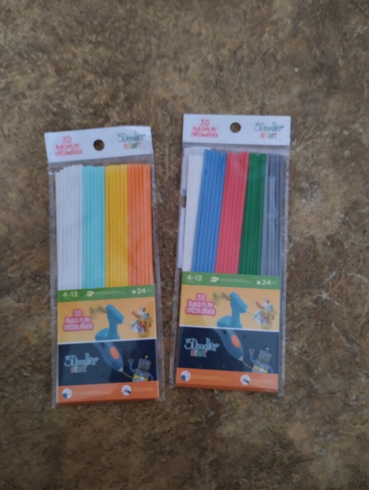Стержні пластикові для 3-d ручки (8 кольорів) фото №1
