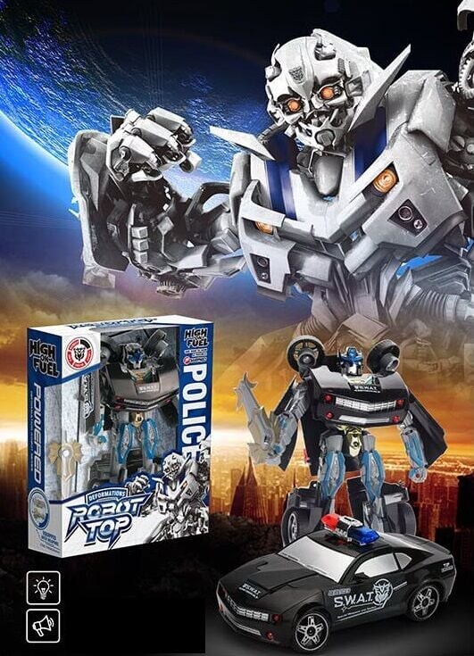 Робот трансформер полицейский 7789 фото №1