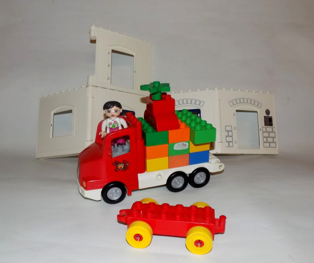 Конструктор запчасти, детали лего дупло, lego duplo фото №1