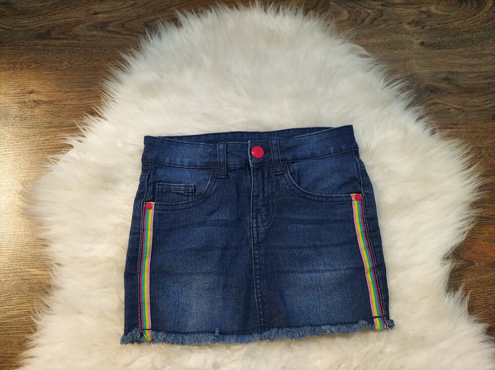 Стильні,фірмові,джинсові спіднички для дівчинки 8-9 років-y.f.k. фото №7
