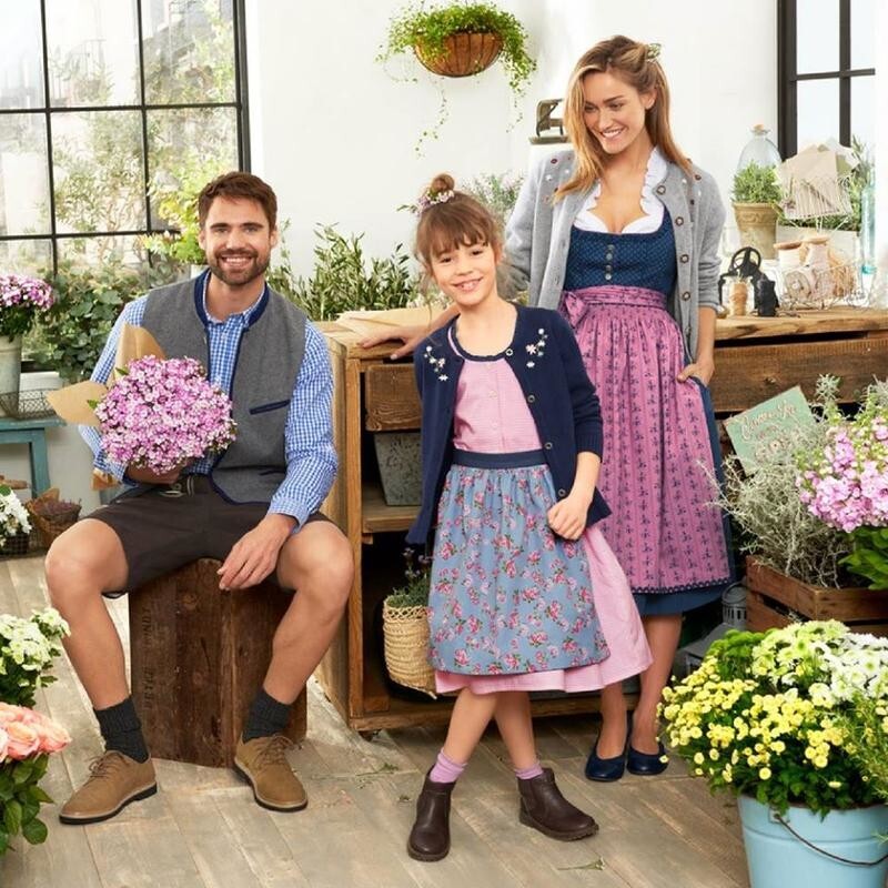 Розкішний баварський традиційний жіночий костюм дирндль від tcm tchibo (чібо), німеччина, xs-м фото №6