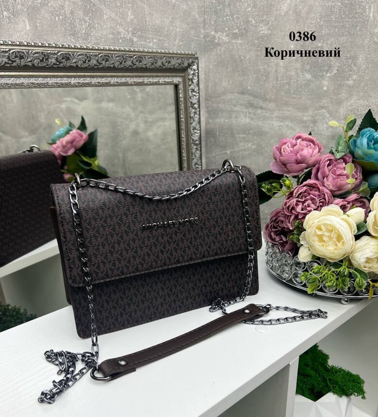 Купить модную сумку женскую кросс боди майкл корс не дорого ds203 фото №1