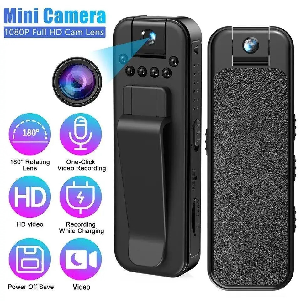 +32gb мини камера jozuze l7 1080p с диктофоном мини камера l7 фото №1