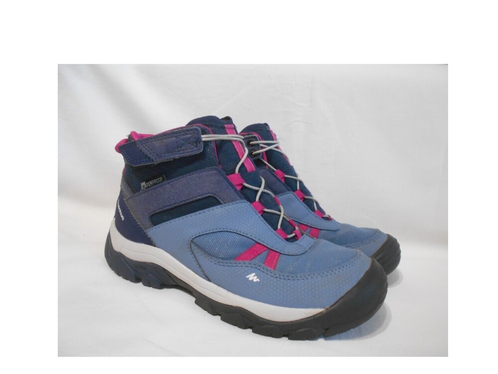 Ботинки quechua crossrock waterproof. р. 34 фото №1