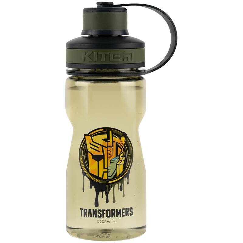 Пляшечка для води kite transformers tf24-397, 500 мл, хакі фото №1