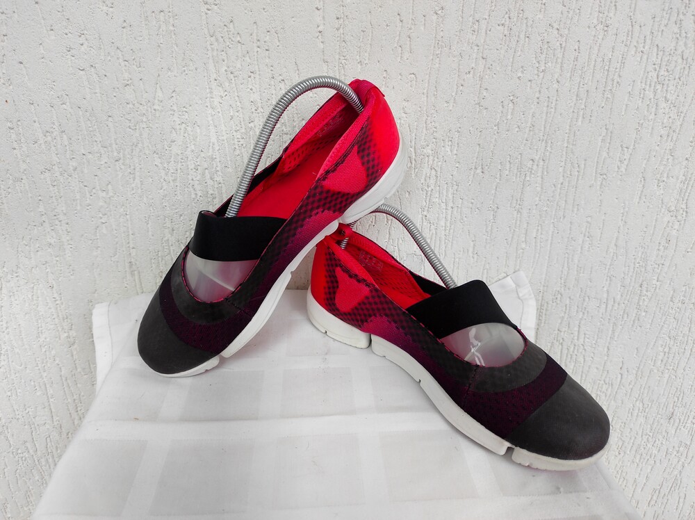 Мокасини текстильние clarks active trigenic р.38 фото №1