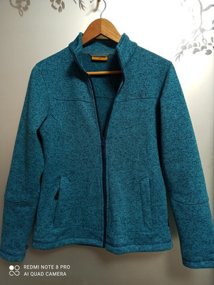 Кофта вязаная с начесом.