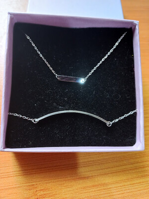 Комплект прикрас під срібло або золото