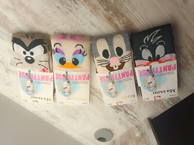 Дитячі яскраві та якісні колготки 9-12 років