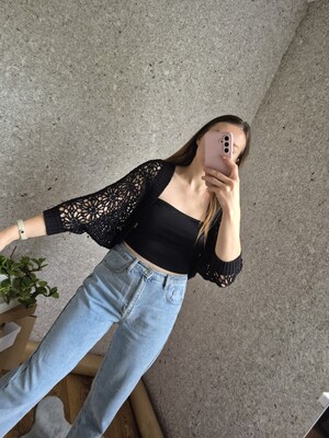 Шикарна річ, в'язана накидка ❤️ Красива в'язка