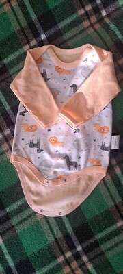 Боді з довгим рукавом р. 68