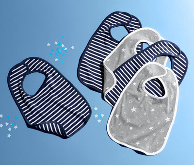 ♕ Лот 1 шт ♕ Якісний нагрудник з органічної бавовни від tcm Tchibo (Німеччина)