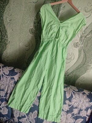 Zara, 11-12 p чистий льон! Комбінезон