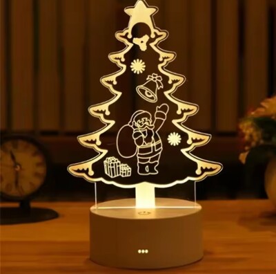 3D світильник ялинка