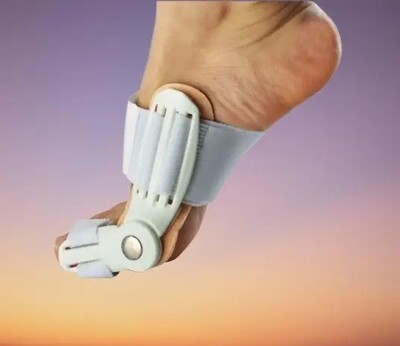 Лечебный фиксатор жесткий, бандаж, корректор, вальгусная шина большого пальца ноги